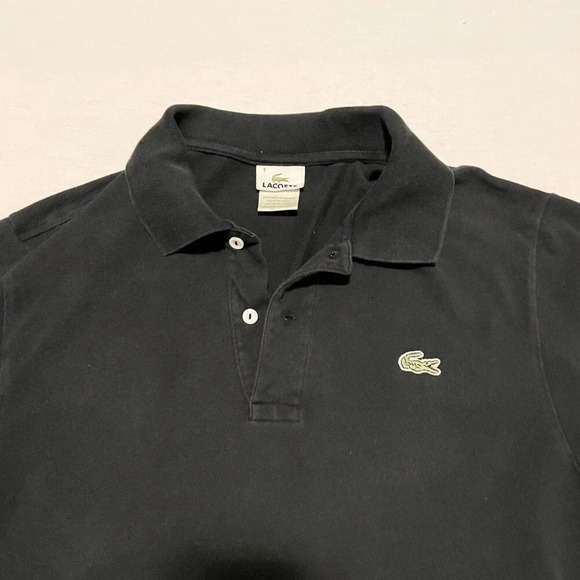 Lacoste Polo Shirt Long Sleeve Mens Size 7 - Picture 2 of 16